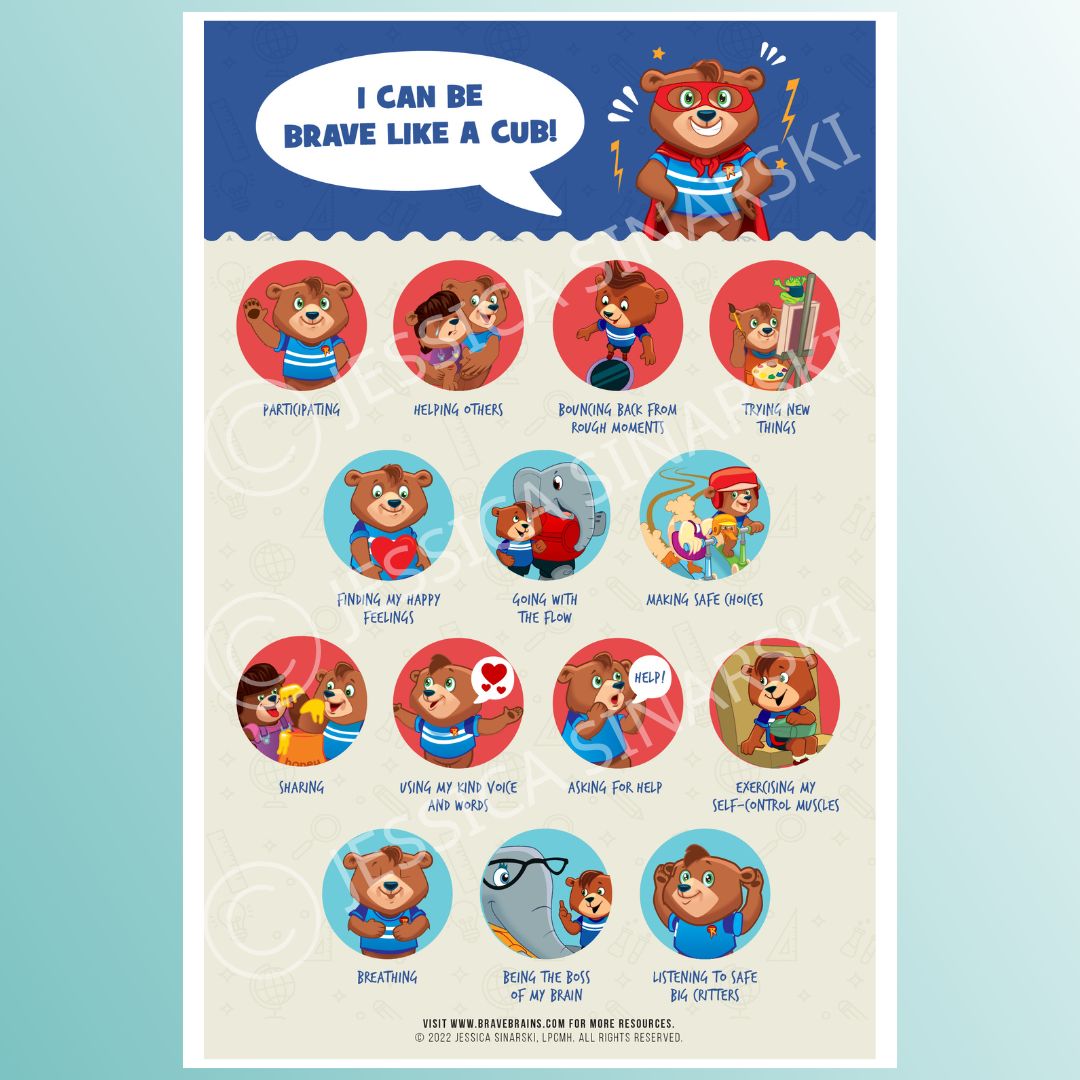 Riley the Brave Digital Poster Pack